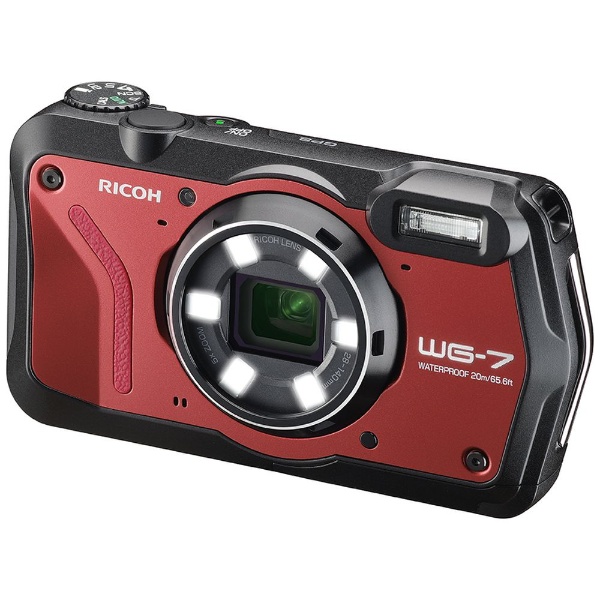 ビックカメラ.com - WG-7 コンパクトデジタルカメラ レッド [防水+防塵+耐衝撃]