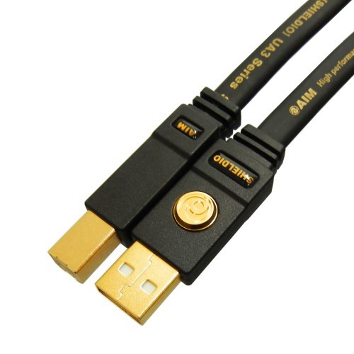 USB ケーブル：エイム電子 AIM SHIELDIO「UA3-R015」-
