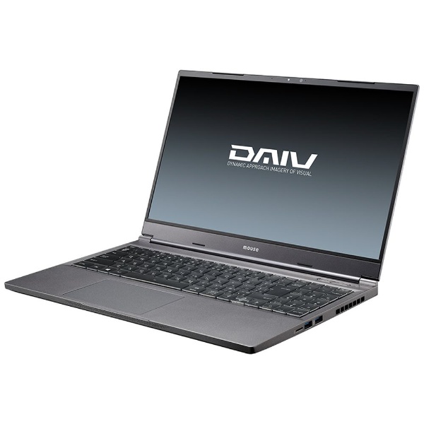 ノートパソコン DAIV ブラック DA-15DAIDYD7R36 [15.6型 /Windows10 Home /intel Core i7  /メモリ：32GB /SSD：1TB]