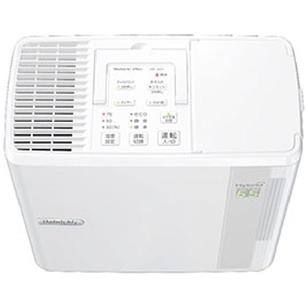 加湿器 Ｄainichi Plus ホワイト HD-3021-W [ハイブリッド（加熱＋気化 
