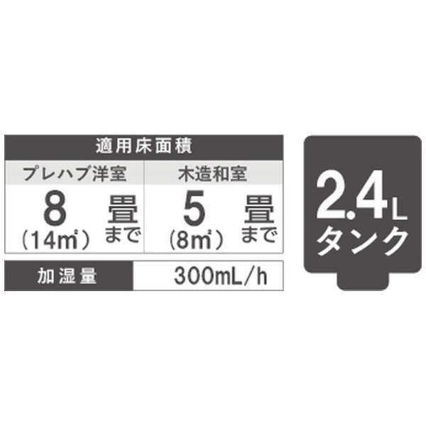 加濕器Dainichi Plus白HD-3021-W[混合(加熱+氣化)式]Dainichi|Dainichi