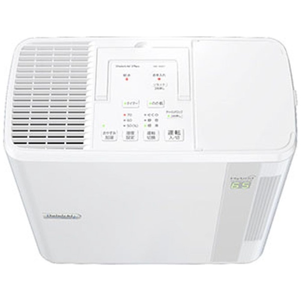 加湿器 Ｄainichi Plus ホワイト HD-5021-W [ハイブリッド（加熱＋気化