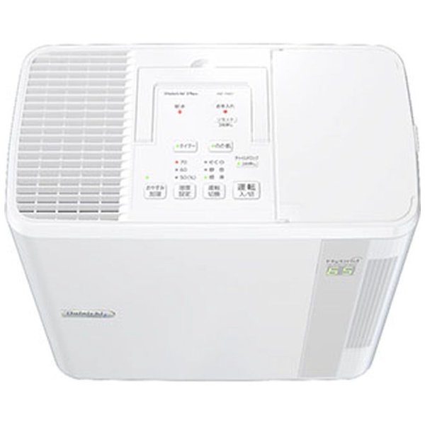 加湿器 Ｄainichi Plus ホワイト HD-9021-W [ハイブリッド（加熱＋気化）式] 【処分品の為、外装不良による返品・交換不可】