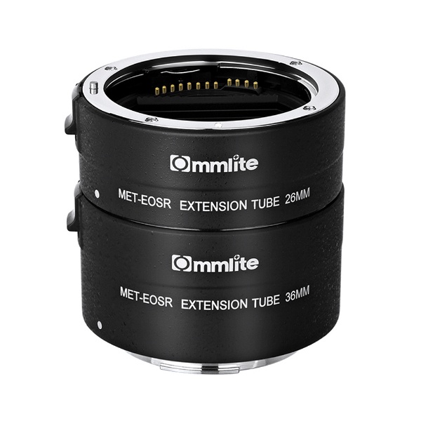 ＜ビックカメラ＞ Commlite エクステンションチューブ(26mm36mm) CM-MET-EOS R (キヤノンRFマウント） 電子接点付き CM-MET-EOSR