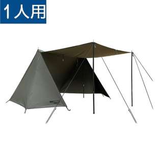 FIREPROOF ＧＳ TENT faiyapurufu ＧＳ帐篷(橄榄)GST-01