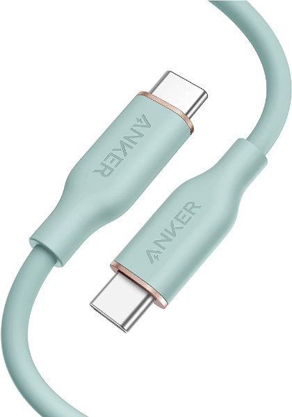 Anker PowerLine III Flow USB-C &USB-C ֥ ߥȥ꡼ A8552061 [0.9m /USB Power Deliveryб]