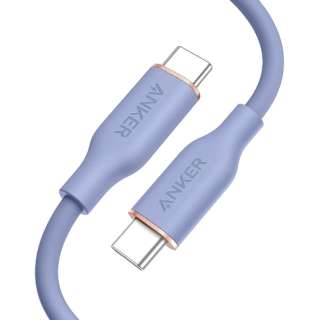 Anker PowerLine III Flow USB-C & USB-C P[u x_[O[ A85520Q1 [USB Power DeliveryΉ]