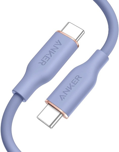 Anker PowerLine III Flow USB-C  USB-C ケーブル ラベンダーグレー A85520Q1 [約0.9m /USB  Power Delivery対応] アンカー・ジャパン｜Anker Japan 通販