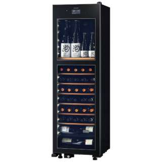 氷温冷蔵機能付き 日本酒＆ワインセラー 氷温 M2シリーズ 黒 LX63DM2Z-RH-B [63本 /右開き] 《基本設置料金セット》