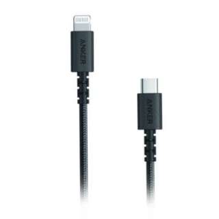 Anker PowerLine Select+ USB-C & LightningP[ui1.8mj black A8618N11 [1.8m]