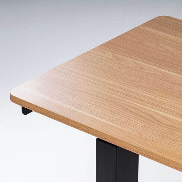 电动升降桌子[W1200xD600xH598～1248mm]薄的木纹ERD-C12060LM_7
