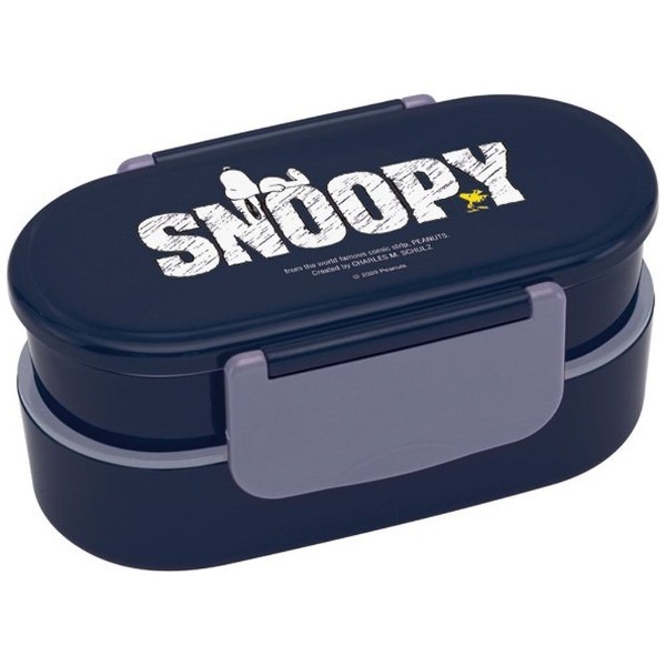 2段タイトランチボックス 670ml（箸付き）SNOOPY（スヌーピー）ロゴ QD3 スケーター｜Skater 通販