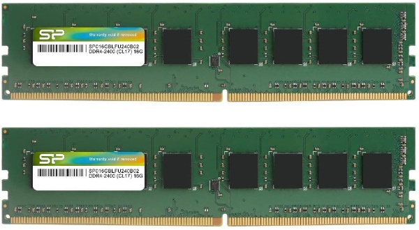 新品 シリコンパワー 16GB (8GBx2) DDR4-2400 #2042400MHz規格