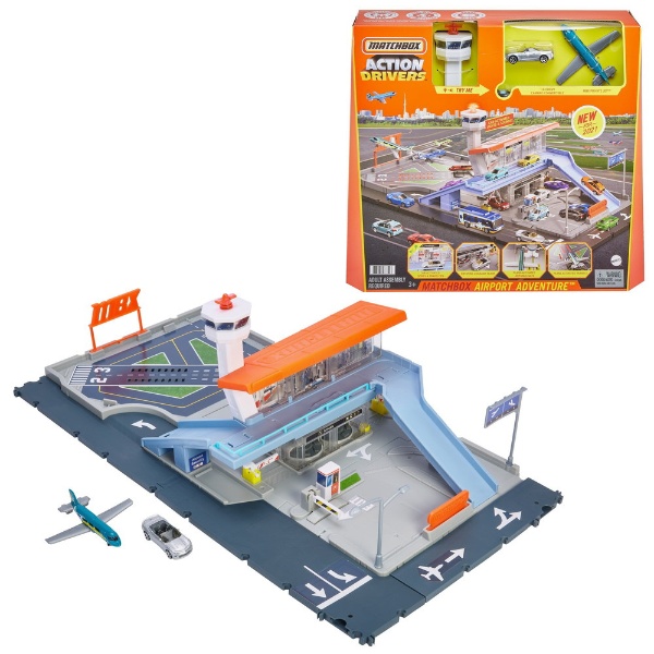 マッチボックス HCN34 空港アドベンチャー プレイセット マテル｜Mattel 通販 | ビックカメラ.com