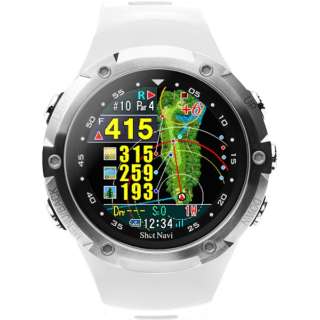 ショットナビ　腕時計型GPS距離計測器　W1 Evolve WH　ホワイト ホワイト W1EvolveWH