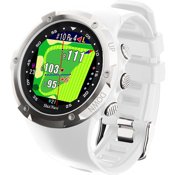 ショットナビ　腕時計型GPS距離計測器　W1 Evolve WH　ホワイト ホワイト W1EvolveWH