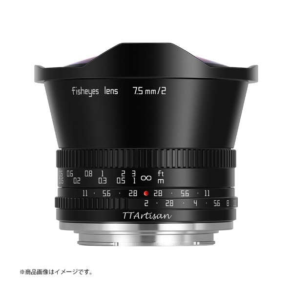 カメラレンズ 7.5mm f/2 C Fisheye 7.5mm f/2 M43(B) [マイクロフォー