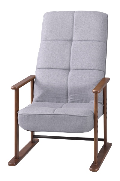 高座椅子S グレー 激安超特価 W56×D58〜85×H83〜101cm キャンセル 返品不可 期間限定お試し価格 LSS35GY