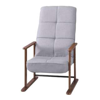 舞台椅子S(灰色/W56×D58～85*H83～101cm)LSS35GY[取消、退货不可]