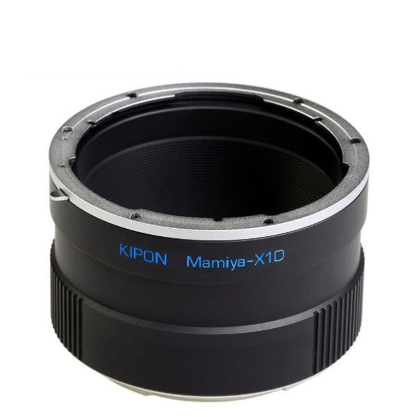 マウントアダプター　レンズ側：マミヤ645　ボディ側：ハッセルX1D KIPON M645-X1D