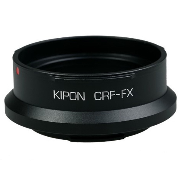 マウントアダプター　レンズ側：旧コンタックスC・ニコンS・コンタックスRF　ボディ側：フジX KIPON CONTAX RF-FX