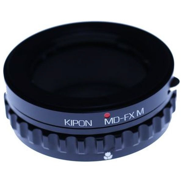 マウントアダプター　レンズ側：ミノルタMD　ボディ側：フジX KIPON MD-FX M