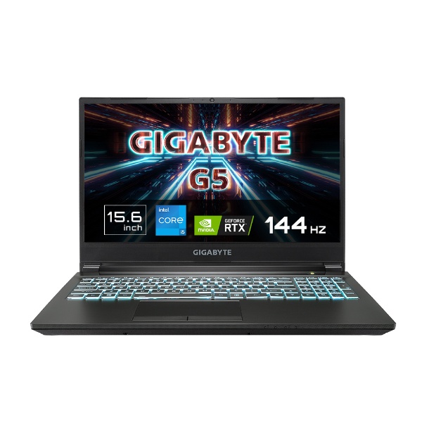 ゲーミングノートパソコン GIGABYTE G5 ブラック G5MD-51JP123SH [15.6型 /Windows10 Home /intel  Core i5 /メモリ：16GB /SSD：512GB /2021年8月モデル] GIGABYTE｜ギガバイト 通販 | ビックカメラ.com