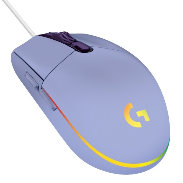 ゲーミング マウス G203 LIGHTSYNC ライラック G203-LC [光学式 /有線 /6ボタン /USB] ロジクール｜Logicool  通販