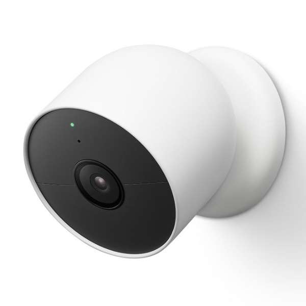修长的电池式相机Google Nest Cam(室内，室外对应/电池式)GA01317-JP[无线电/暗視対応/室外对应]_1