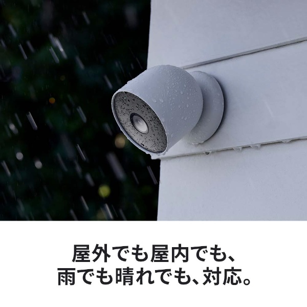ビックカメラ.com - バッテリー式スマートカメラ Google Nest Cam(屋内、屋外対応/バッテリー式) GA01317-JP