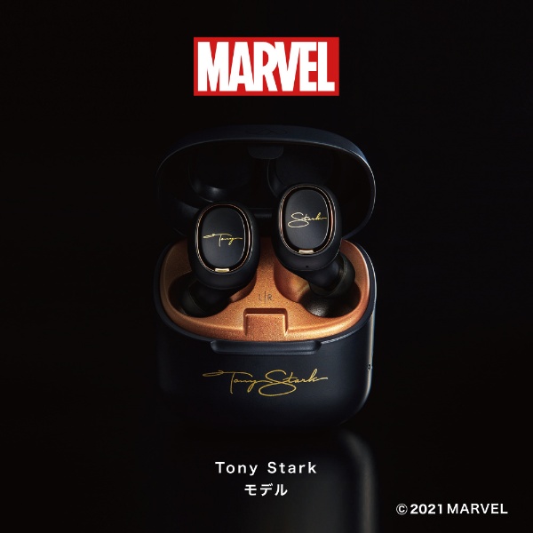 ワイヤレスイヤホンATH-MVL2 TSMARVEL/Tony Starkモデル-