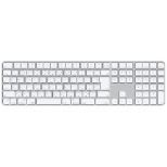[纯正]供键盘[日本語(JIS)]Apple硅搭载Mac型号使用的Touch ＩＤ搭载Magic Keyboard(有数字辅助键盘)白MK2C3J/A[无线/Bluetooth]