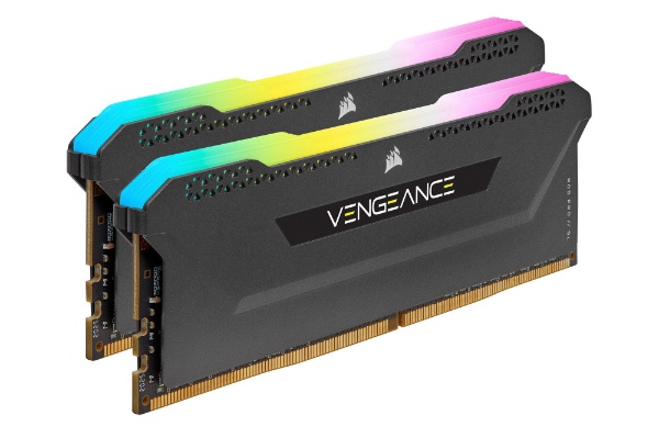 増設メモリ VENGEANCE RGB PRO SL ブラック CMH32GX4M2E3200C16 [DIMM ...