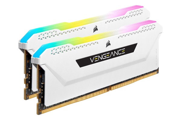VENGEANCE RGB PRO SL ホワイト CMH32GX4M2E3200C16W ［DIMM DDR4 ...