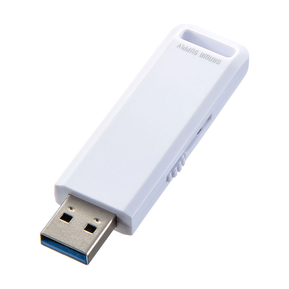 USBメモリ (Chrome/Mac/Windows11対応) ホワイト UFD-3SL8GW [8GB /USB