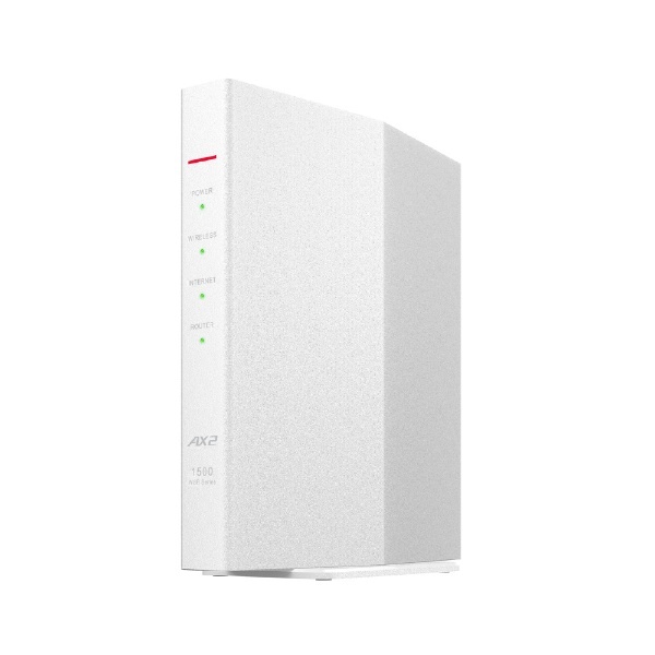 Wi-Fiルーター 親機 1201+300Mbps AirStation ホワイト WSR-1500AX2S-WH [Wi-Fi 6(ax)/ac/n/a/g/b]  BUFFALO｜バッファロー 通販 | ビックカメラ.com