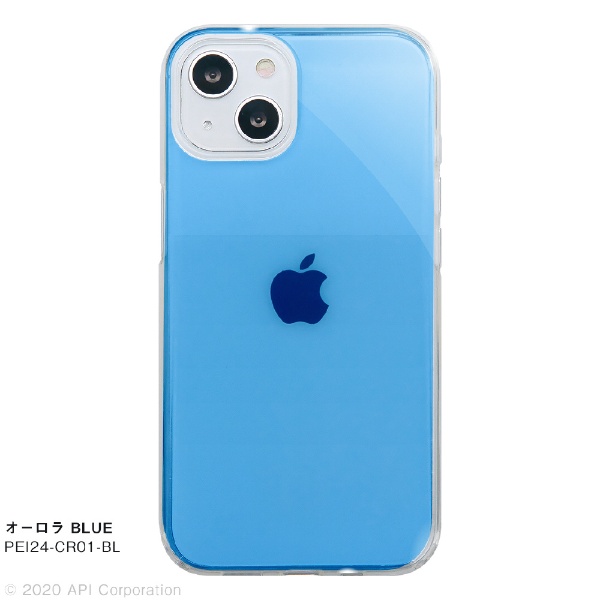 iPhone 13 対応 6.1inch ハードケース Carat 全国どこでも送料無料 PEI24-CH01-BL 爆安 2眼