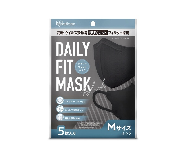 DAILY FIT MASK ӂTCY 5 ubN RK-D5MBK