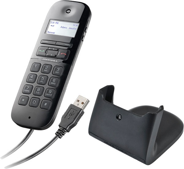 スピーカーフォン USB-A接続 ハンドセット Calisto P240 [USB電源 ...