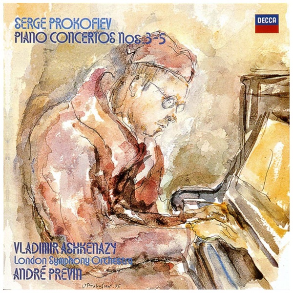 ウラディーミル アシュケナージ 買収 p プロコフィエフ：ピアノ協奏曲第3番〜第5番 CD 大特価