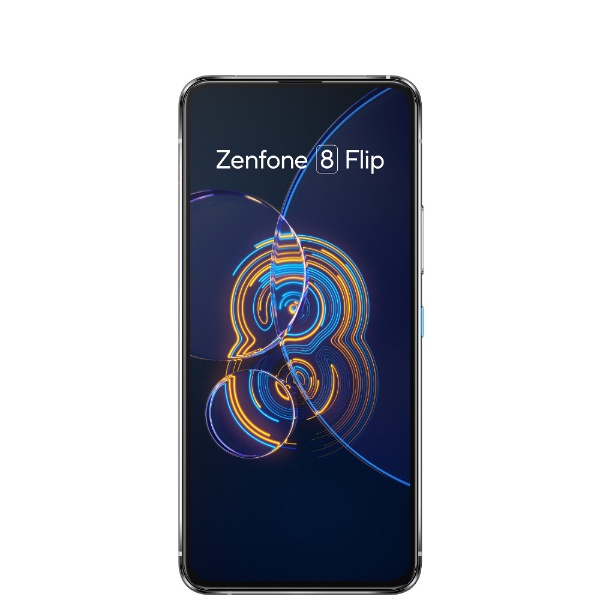 Zenfone 8 Flip グレイシアシルバー「ZS672KS-SL128S8」Snapdragon 888