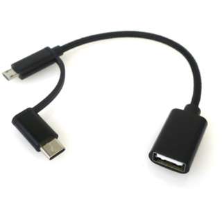 USBϊzXgA_v^ [USB-C{micro USB IXX USB-A] ubN RC-OTG2MTCB