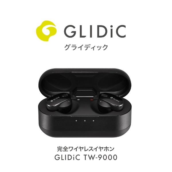 オーディオ機器 イヤフォン 完全ワイヤレスイヤホン GLIDiC TW-9000 ブラック SB-WS91-MRTW/BK 