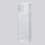 iPhone 13 mini対応 5.4inch ハーフマットガラス＆TPU複合素材ケース「Etanze Lite」 クリア DCS-IPEL21SCR