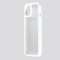 支持iPhone 13 mini的5.4inch半垫子玻璃&TPU复合材料包"Etanze Lite"白DCS-IPEL21SWH
