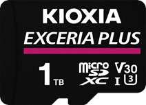 microSDXCカード UHS-I EXCERIA PLUS KMUH-A001T [Class10 /1TB 