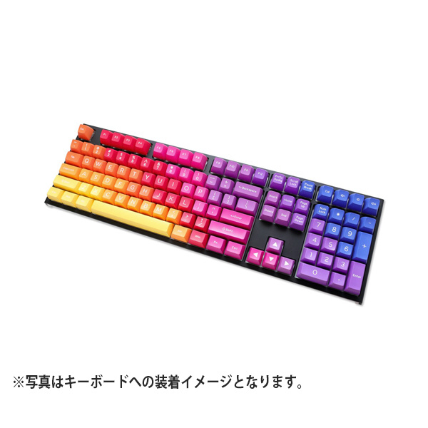 キーキャップ〕 英語配列 Afterglow SA profile keycap set dk-afterglow-keycap-set DUCKY｜ ダッキー 通販 | ビックカメラ.com