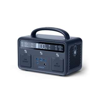 ポータブル電源 PowerHouse II 400 Plus ダークブルー A17325G1 [リチウムイオン電池 /8出力 /DC・USB-C充電・ソーラー(別売)]