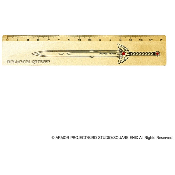 ドラゴンクエスト メタル定規＜15センチ＞ ロトの剣 ～35周年記念