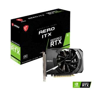 グラフィックボード GeForce RTX 3060 Ti AERO ITX 8G OC LHR（LHRモデル） [GeForce RTXシリーズ /8GB]
